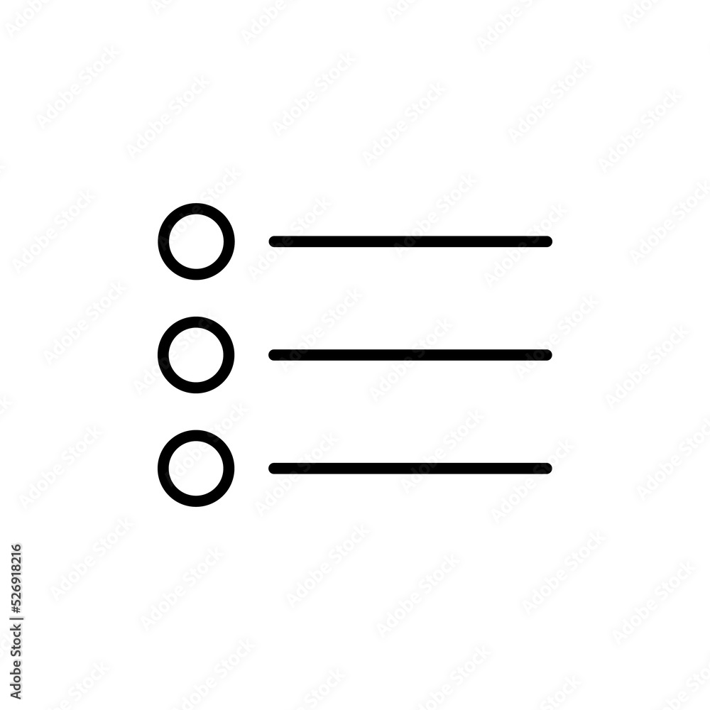 Poster playlist icon design. simple multimedia player for ui ux element or application design. music or vid