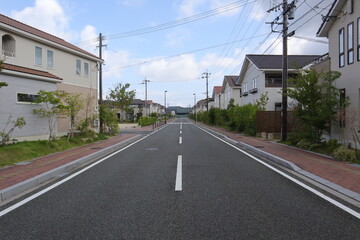 住宅地の道路
