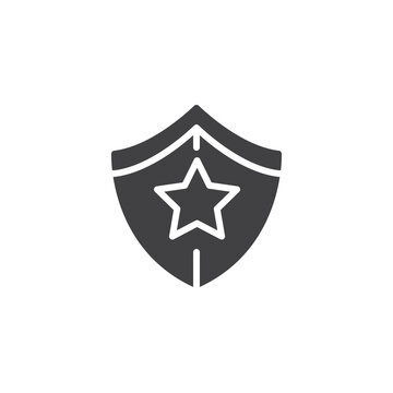 Security award vector icon