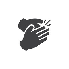 Applause hands clap vector icon