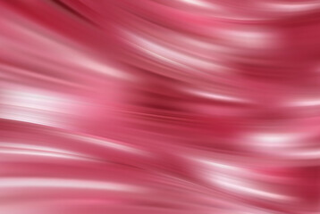 Pink wavy fabric. Abstract luxury background. Draped silky textile. Decoration for poster design, banner,poster,web design.