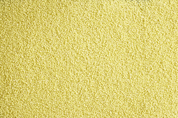 fresh yellow croup couscous close-up background screensaver