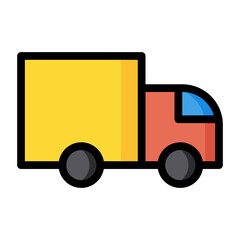 Delivery truck icon