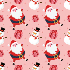 cute christmas items seamless pattern design for wrapping paper