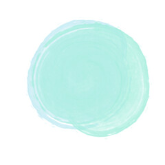 Watercolor isolated on transparent 