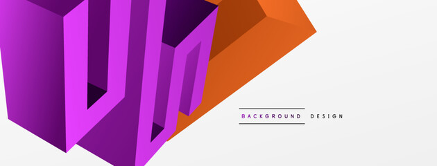 Abstract line background. Trendy techno business template for wallpaper, banner, background or landing