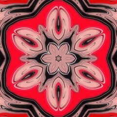 Mandala psychedelic abstract