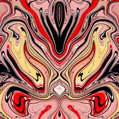 Mandala psychedelic abstract