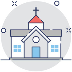Church Vector Icon