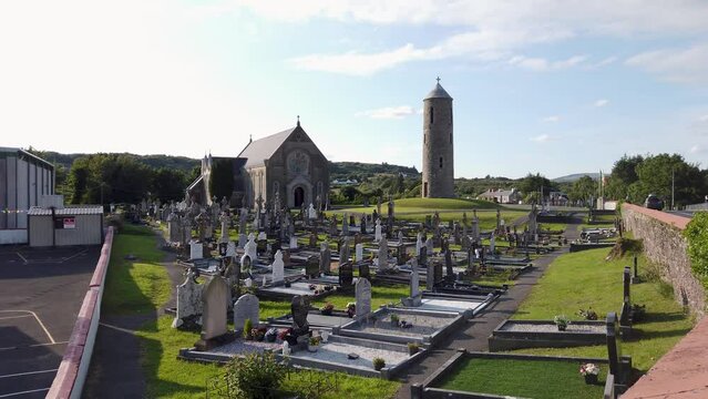 The cemetry at Bruckless in County Donegal - Ireland.