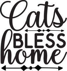 Cat svg design cut files