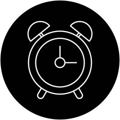 Clock Isolated Vector icon which can easily modify or edit

