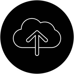 cloud uploading Isolated Vector icon which can easily modify or edit

