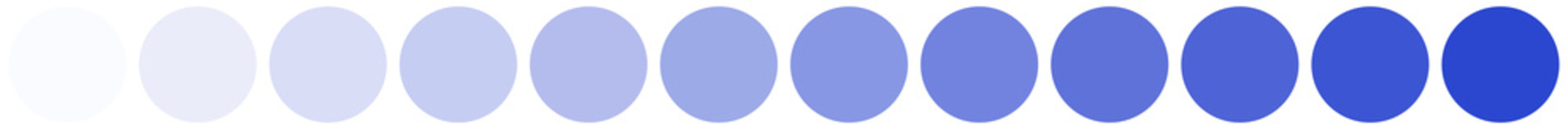 Blaue Punkte mit Farbverlauf