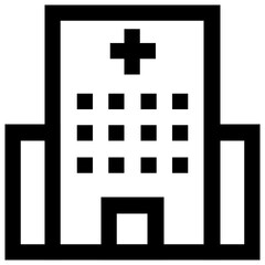 Obraz premium Hospital Vector Icon 