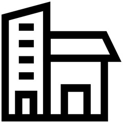 Apartments Vector Icon
