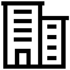 Apartments Vector Icon