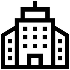 Apartments Vector Icon