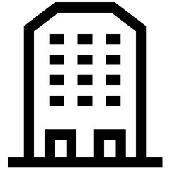 Apartments Vector Icon