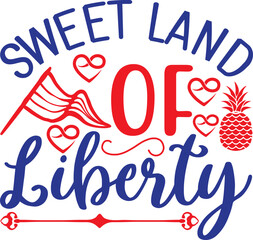 4th of july svg design cut files