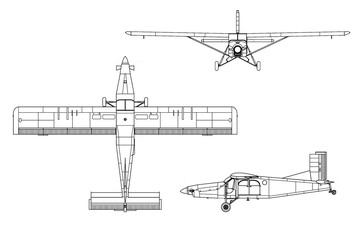 Avi&oacute;n de transporte STOL Turbo Porter