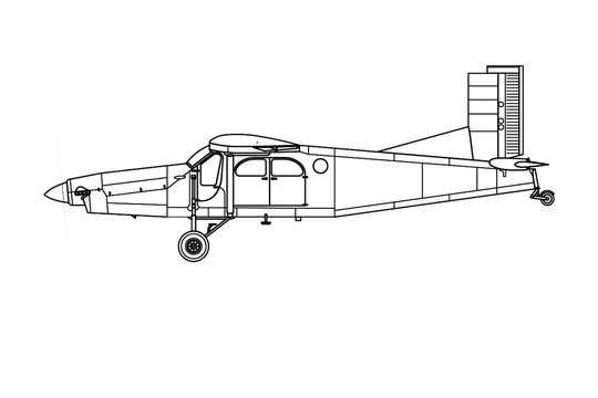 Avi&oacute;n de transporte STOL Turbo Porter