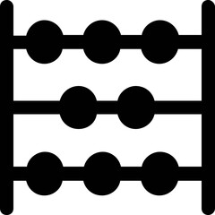 Abacus Vector Icon
