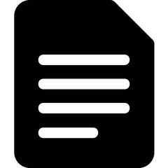 Document Vector Icon