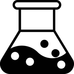 Conical Flask Vector Icon