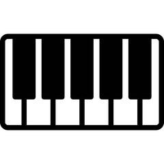 Piano Vector Icon