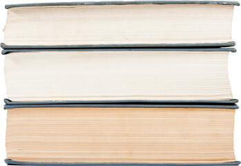 Old books isolated
