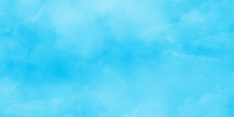 Fototapeta premium Brush painted cloudy blue sky with tiny clouds, summer background with white puffy clouds, blue clouds on bright shinny and cloudy natural sky.