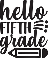 Black to school svg design cut files