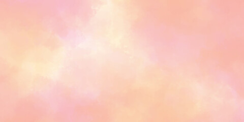 Abstract colorful bright soft smeared aquarelle painted pink watercolor background, Colorful color splashing in the paper for any design, business card and decoration.