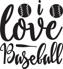 Baseball svg design cut files