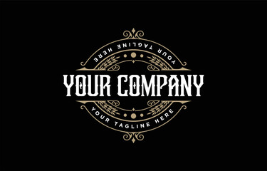 Wheat organic vintage logo design inspiration