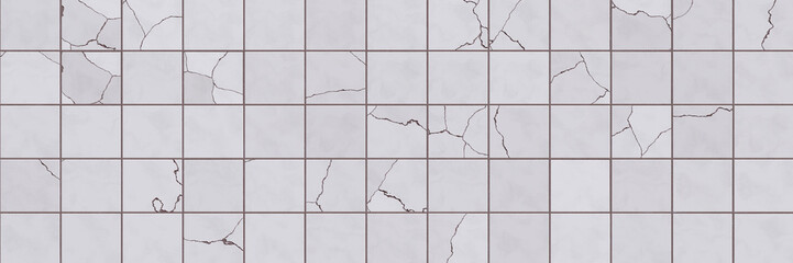 White grey ceramic tiles texture abstract background,