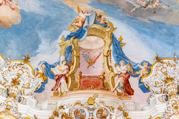 Santuario di Wies (Wieskirche), Germania (Baviera)