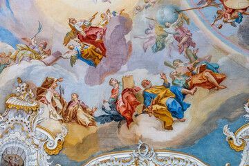 Santuario di Wies (Wieskirche), Germania (Baviera)