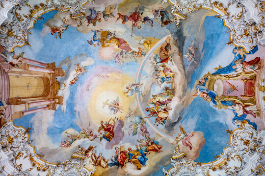 Santuario di Wies (Wieskirche), Germania (Baviera)
