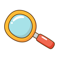 Magnifying glass icon.
