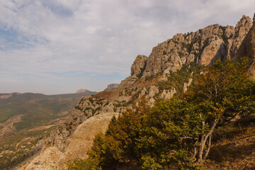 Mountain slope of the Demerdzhi massif
