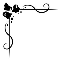 halloween ghost corner
