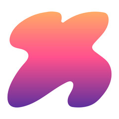 gradient blob element
