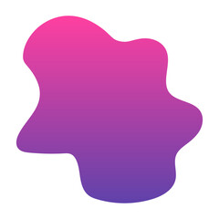 gradient blob element
