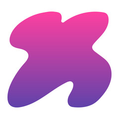 gradient blob element
