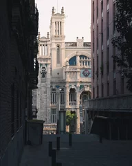 Crédence de cuisine en verre imprimé Madrid madrid