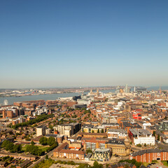 View of Liverpool from the cathedral tower