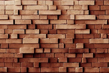 old aged brick wall abstract texture background, 3d render, 3d illustration