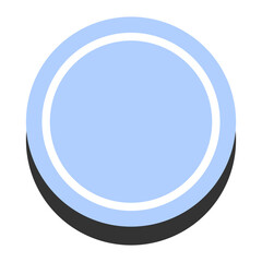 Fototapeta premium round infographic text box 